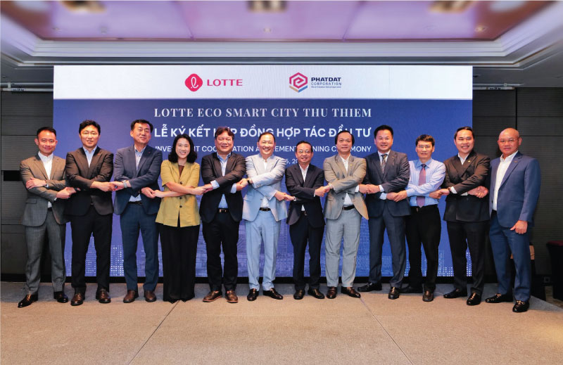 Hình Ảnh Sự Kiện Lotte Và Phát Đạt Ký Kết Hợp Đồng Hợp Tác Đầu Tư Lotte Eco Smart City Thu Thiem