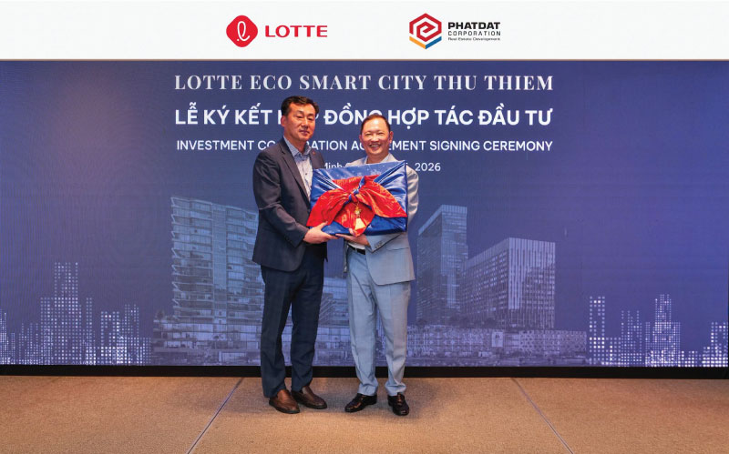 Hình Ảnh Sự Kiện Lotte Và Phát Đạt Ký Kết Hợp Đồng Hợp Tác Đầu Tư Lotte Eco Smart City Thu Thiem