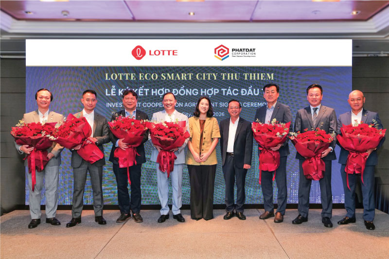 Hình Ảnh Sự Kiện Lotte Và Phát Đạt Ký Kết Hợp Đồng Hợp Tác Đầu Tư Lotte Eco Smart City Thu Thiem