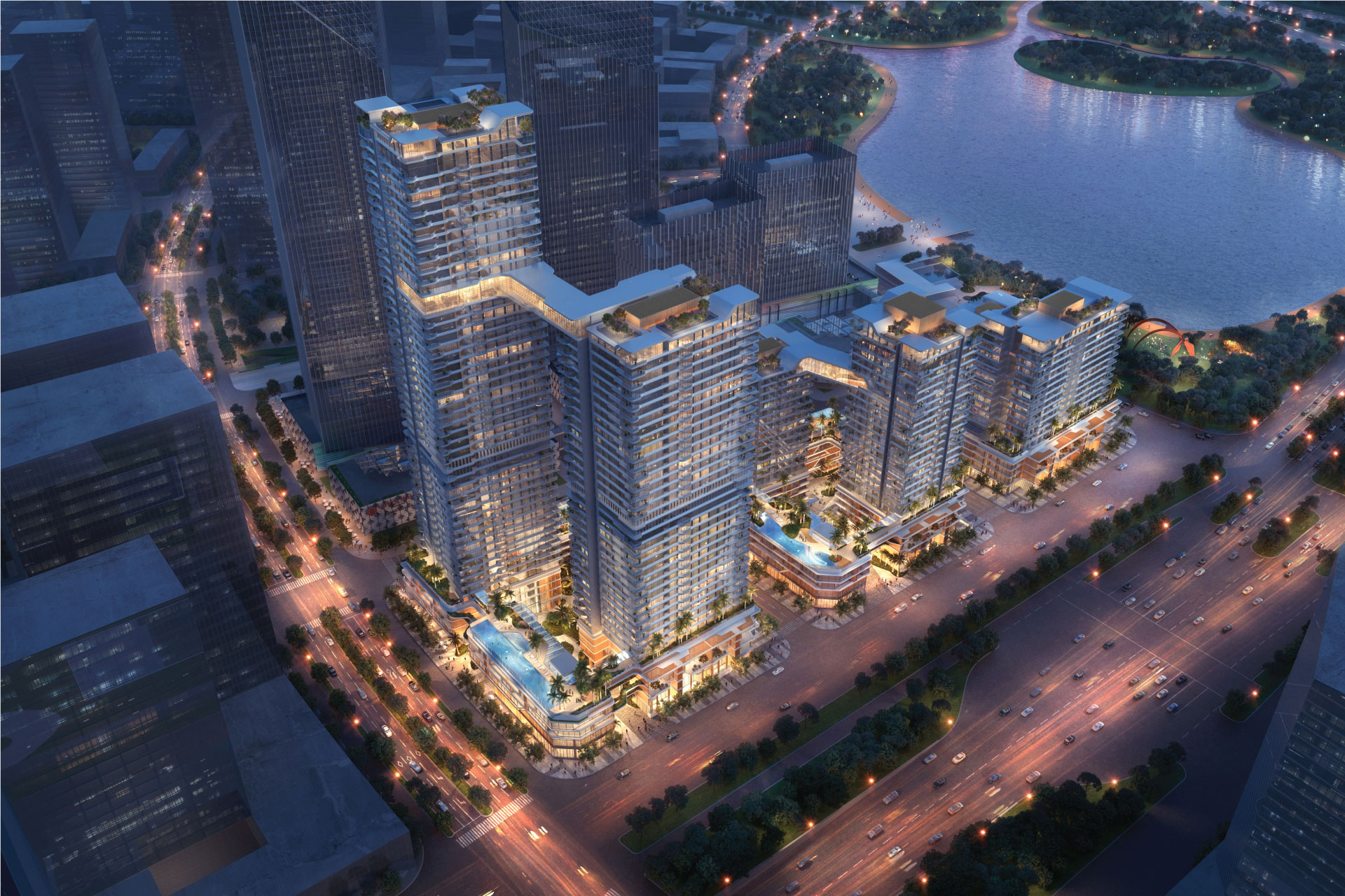 phối cảnh dự án lotte eco smart city thủ thiêm