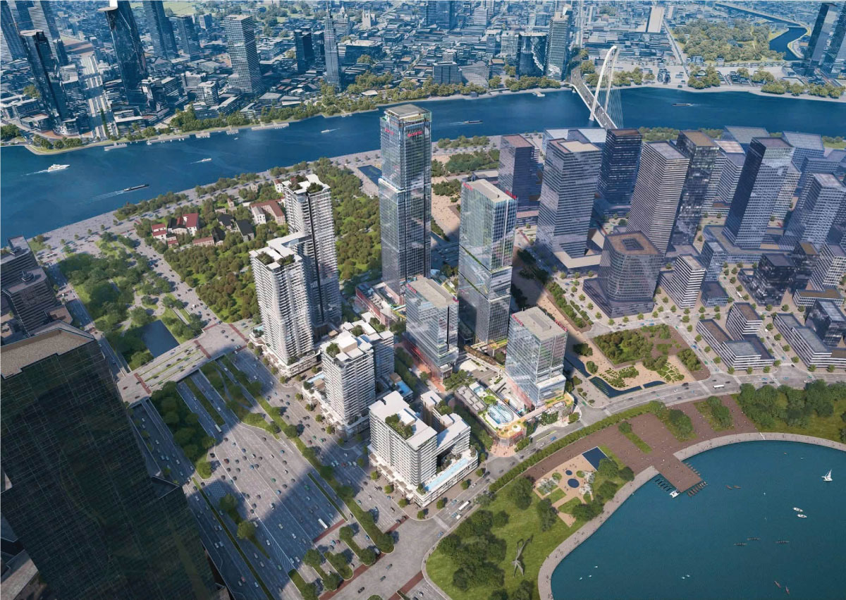 phối cảnh dự án lotte eco smart city thủ thiêm