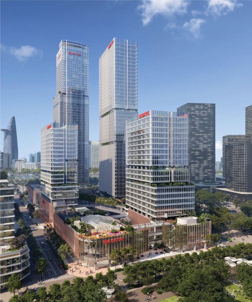 phối cảnh dự án lotte eco smart city thủ thiêm
